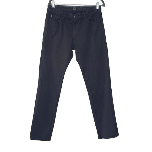 LinksoulMens Petrol Chino Straight Cotton Bamboo Stretch Pants Size 32"